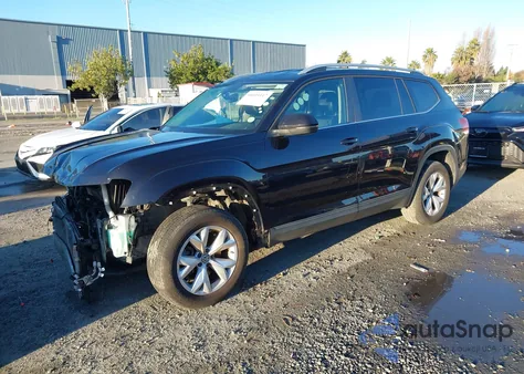 2018 Volkswagen Atlas 3.6L V6 Se z USA, uszkodzony, nr VIN 1V2CR2CA6JC564298